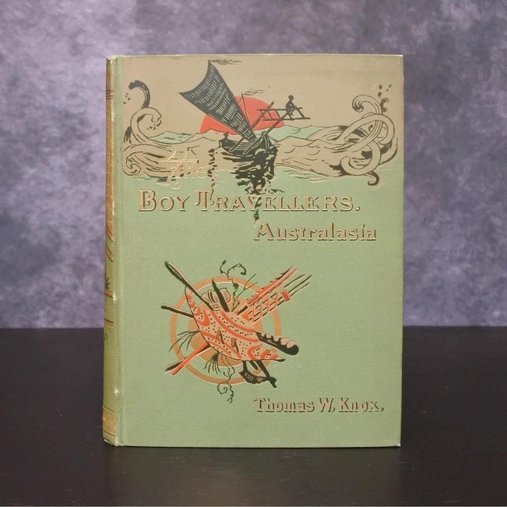 Antique First Edition 1889 The Boy Travellers In Australasia